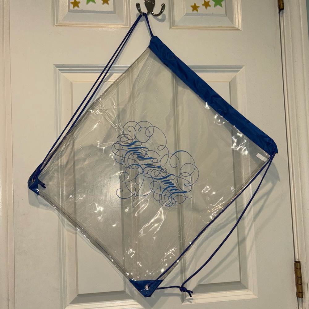 Short n Sweet Tour VIP Clear Drawstring Bag